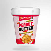Athleto Original Peanut Butter Crunchy 1 Kg | 22g Protein to Boost Energy | Tasty & Healthy Nut Butter | Crunchy Peanut Butter For Gym (Strawberry)